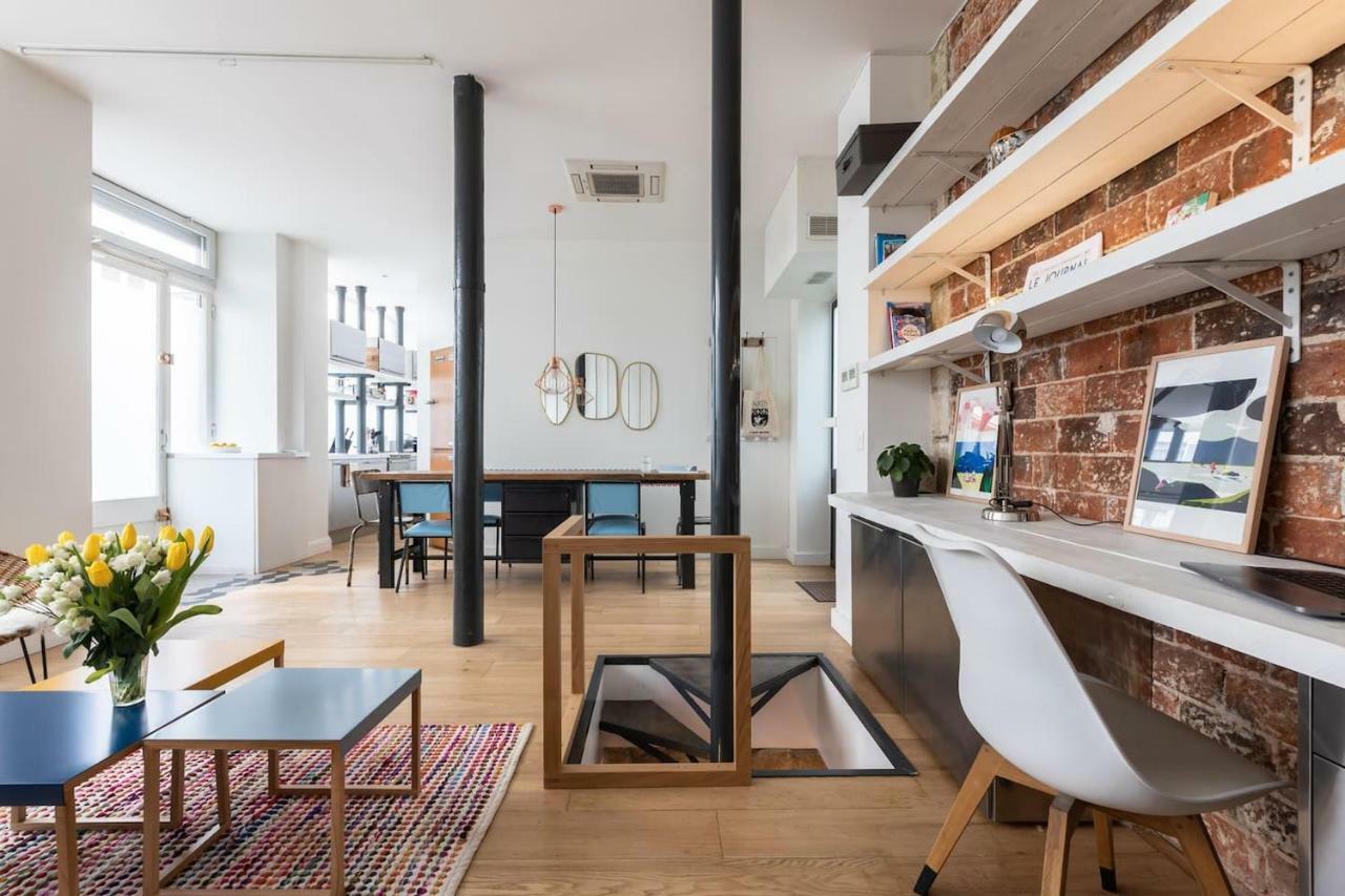 Appartamento Fabulous Design Loft - High Marais/République Parigi Esterno foto