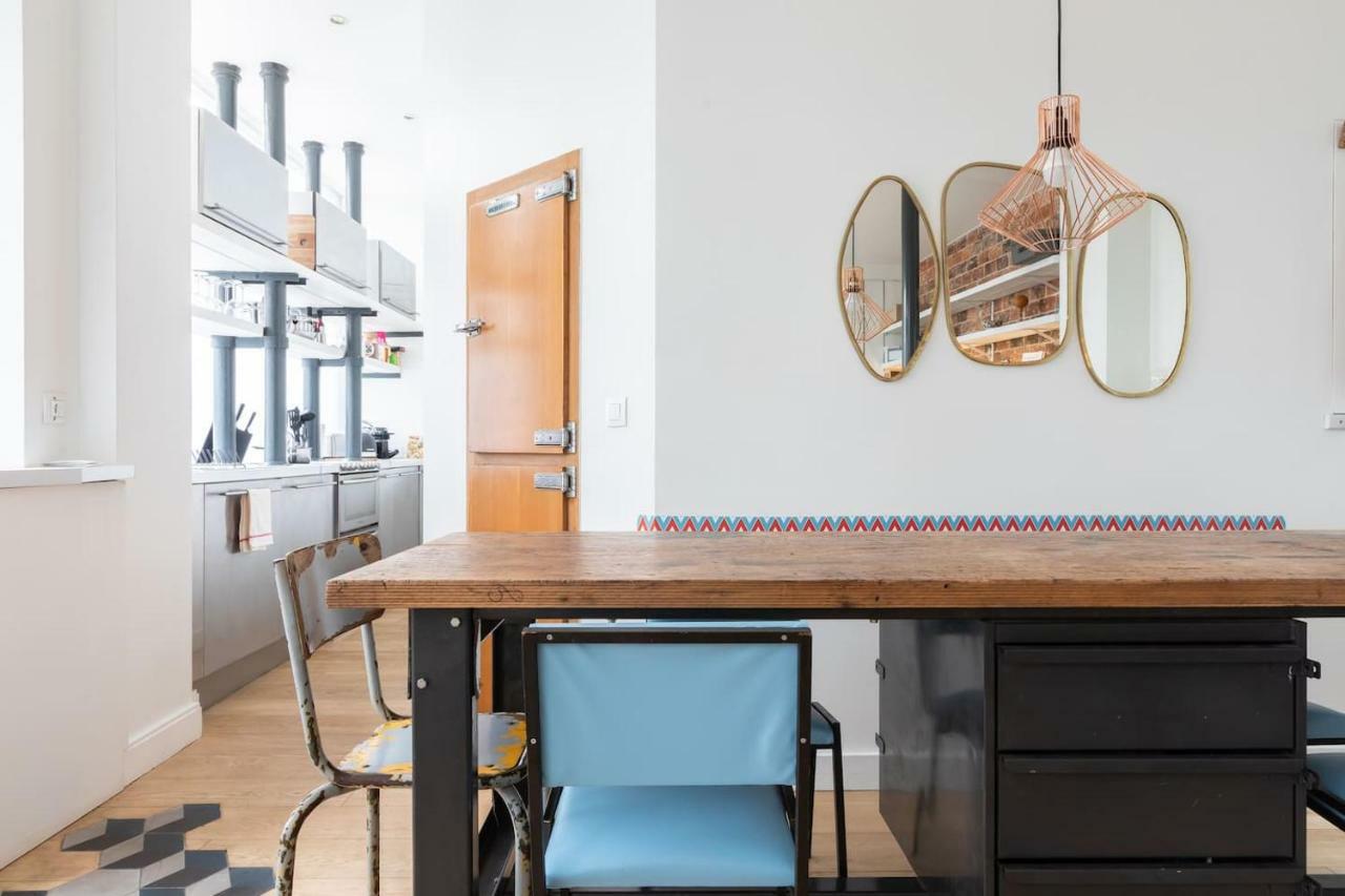 Appartamento Fabulous Design Loft - High Marais/République Parigi Esterno foto