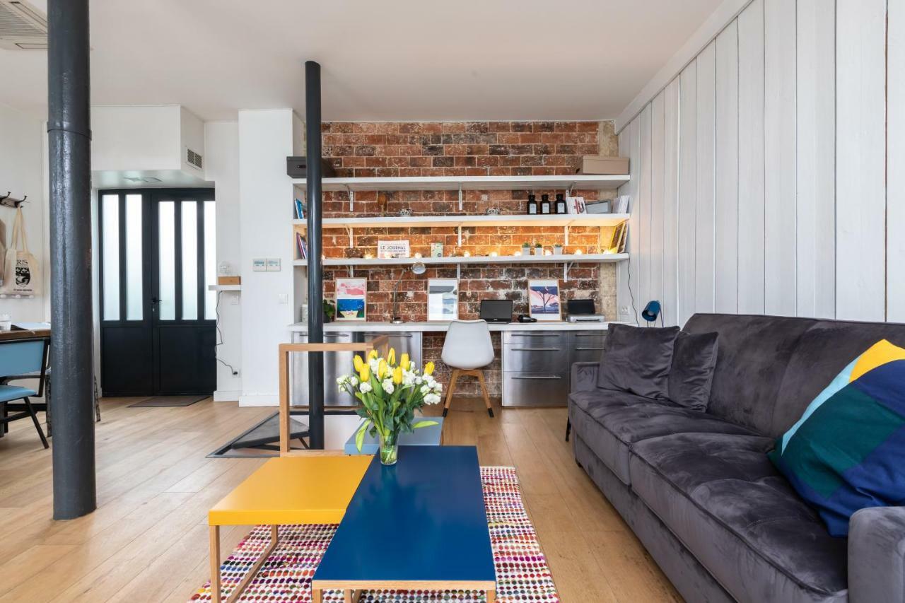 Appartamento Fabulous Design Loft - High Marais/République Parigi Esterno foto