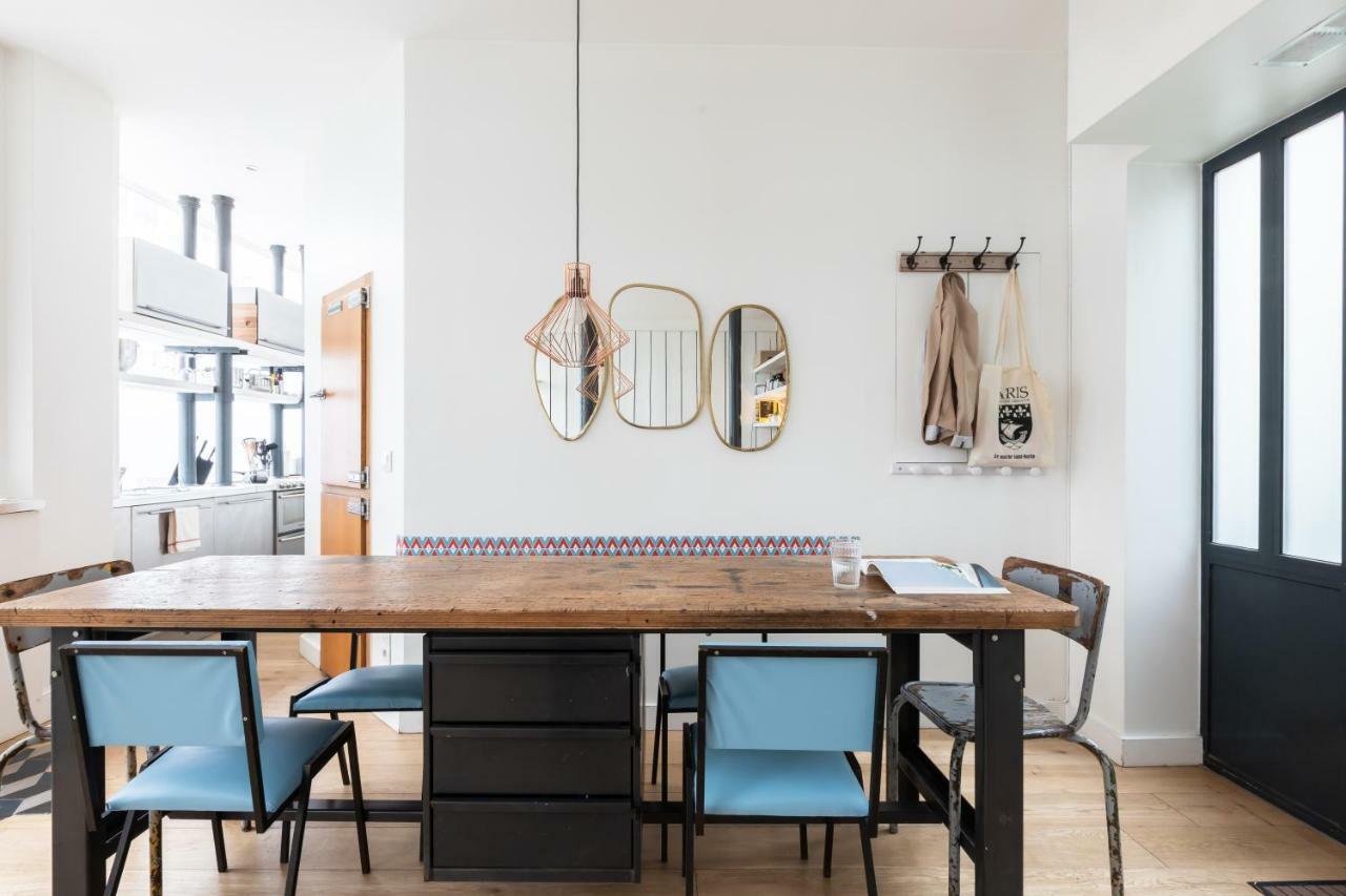 Appartamento Fabulous Design Loft - High Marais/République Parigi Esterno foto