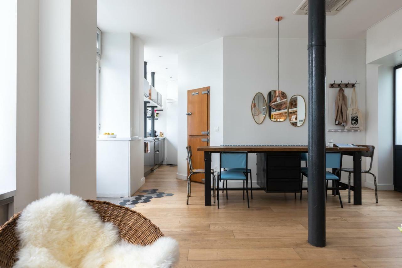 Appartamento Fabulous Design Loft - High Marais/République Parigi Esterno foto