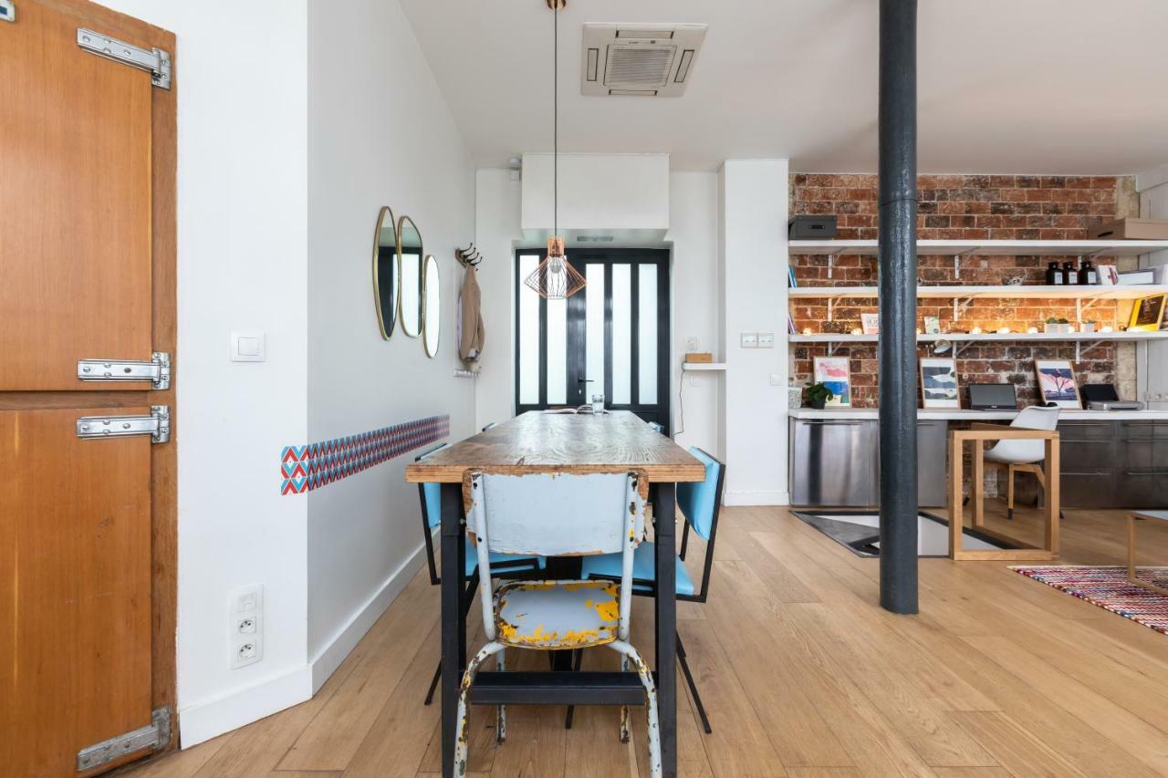 Appartamento Fabulous Design Loft - High Marais/République Parigi Esterno foto